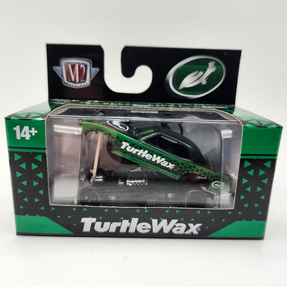 M2 Machines Turtlewax 1969 Chevrolet Camaro Z28 Funny Car Black